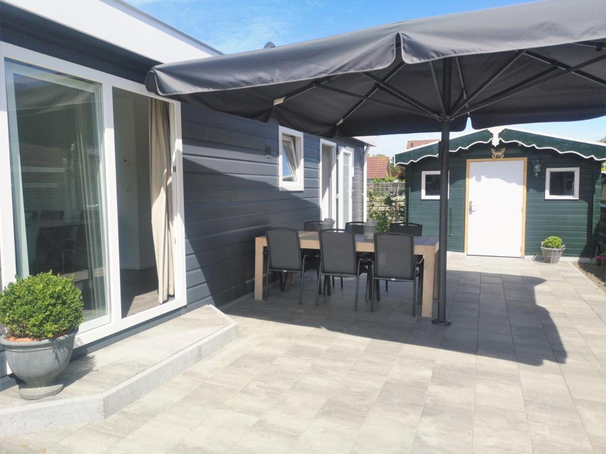 Mw155 Chalet With Garden In Peaceful Area Meliskerke Esterno foto
